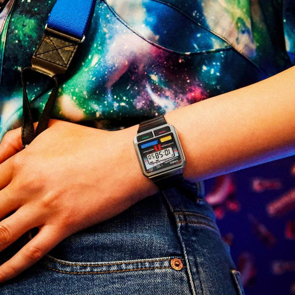 RELOJ CASIO A120WEST-1ADR . - COLABORACIÓN STRANGER THINGS2