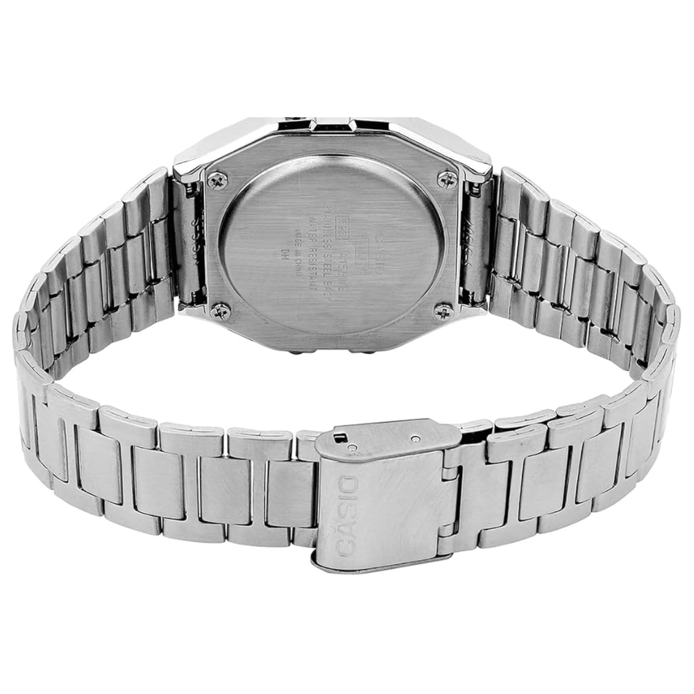 Reloj Casio Vintage A158WEA-2DF Dial Azul Digital Plateado Unisex3