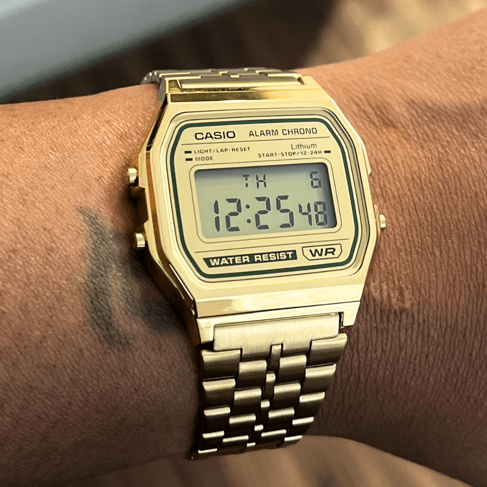 Reloj Casio Vintage A158WEGV-9ADF Digital Clásico Dorado Clásico Unisex4