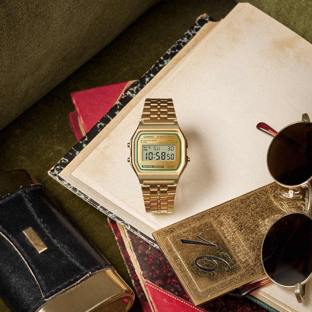 Reloj Casio Vintage A158WEGV-9ADF Digital Clásico Dorado Clásico Unisex6