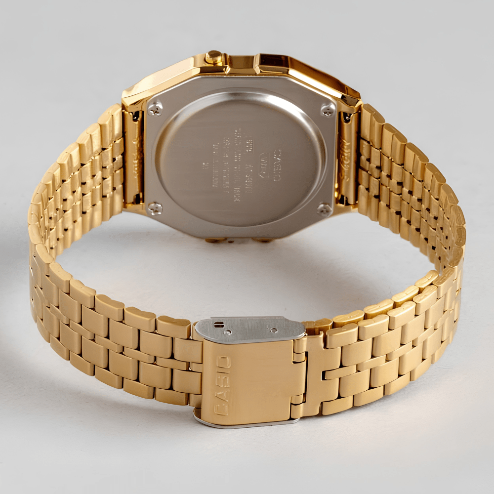 Reloj Casio Vintage A158WEGV-9ADF Digital Clásico Dorado Clásico Unisex9