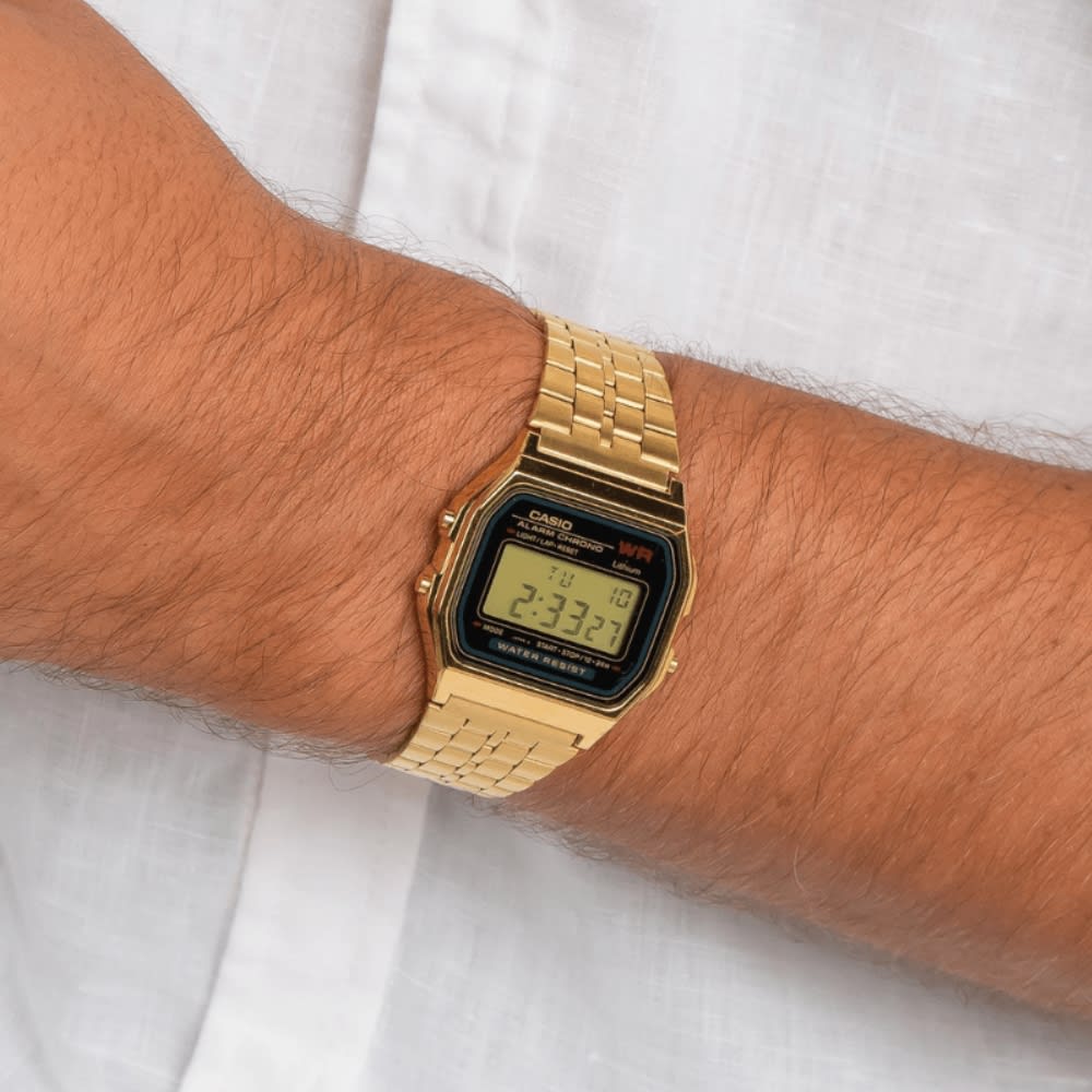Reloj Casio Vintage A159WGEA-1DF Digital Clásico Acero Dorado Unisex2