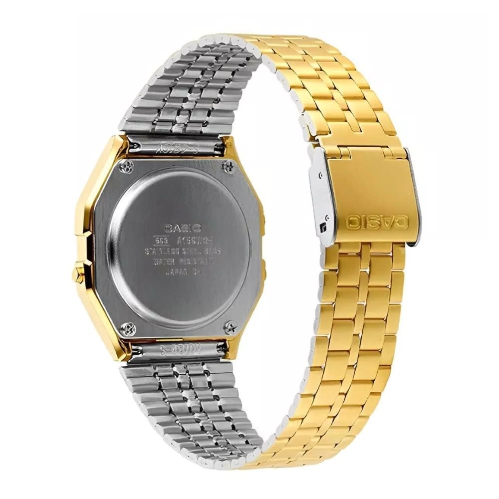 Reloj Casio Vintage A159WGEA-1DF Digital Clásico Acero Dorado Unisex6