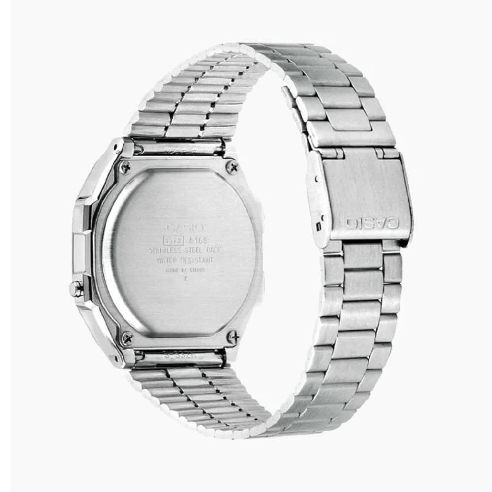 Reloj Casio Vintage A168WA-1WDF Digital Acero Plateado Unisex7