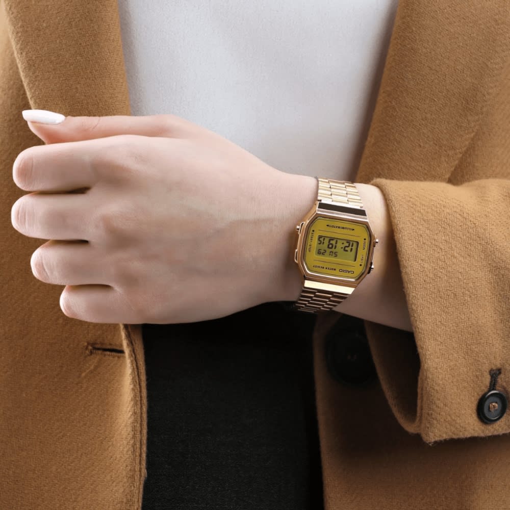 Reloj Casio Vintage A168WEGM-9DF Digital Acero Dorado Unisex4