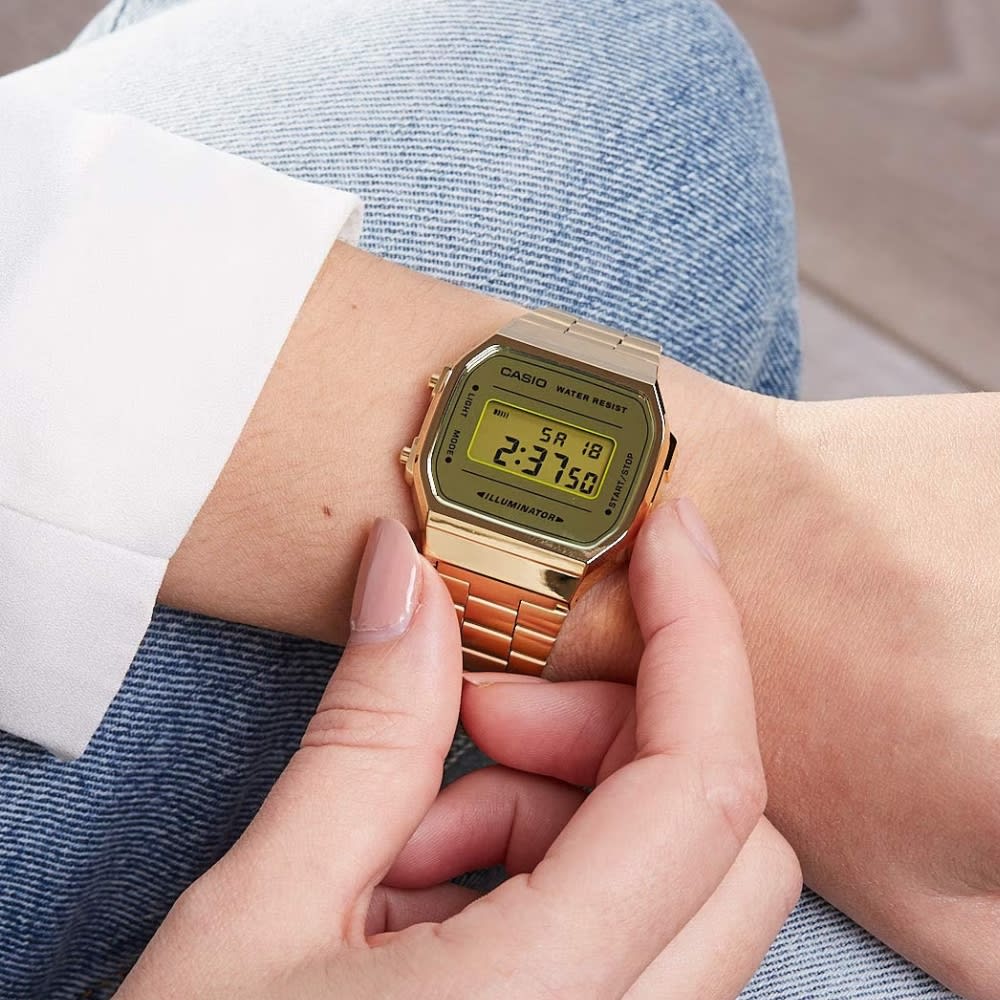 Reloj Casio Vintage A168WEGM-9DF Digital Acero Dorado Unisex3