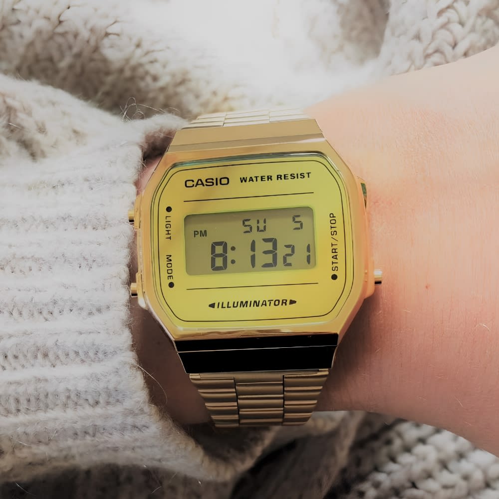 Reloj Casio Vintage A168WEGM-9DF Digital Acero Dorado Unisex2