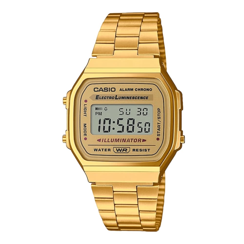 Reloj Casio Vintage A168WG-9WDF Digital Acero Dorado Unisex8