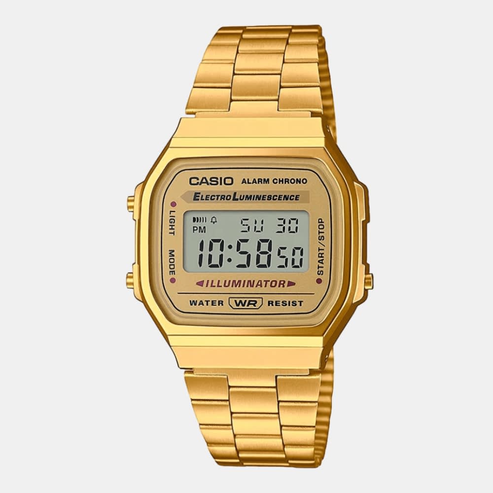 Reloj Casio Vintage A168WG-9WDF Digital Acero Dorado Unisex1