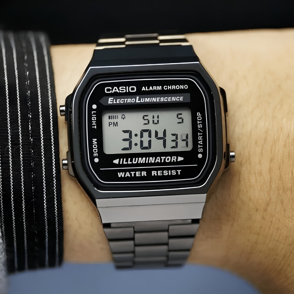 Reloj Casio Vintage A168WGG-1ADF Digital Acero Plateado Unisex2