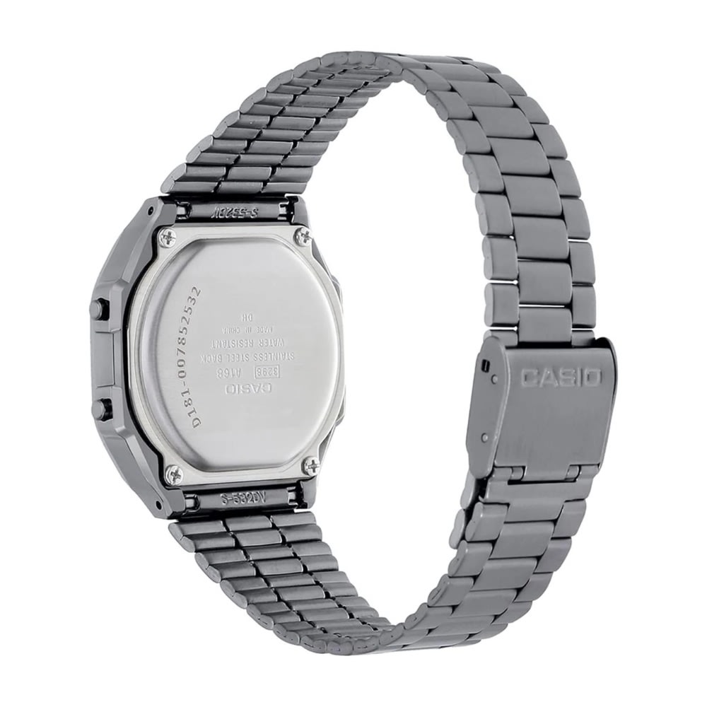 Reloj Casio Vintage A168WGG-1ADF Digital Acero Plateado Unisex6