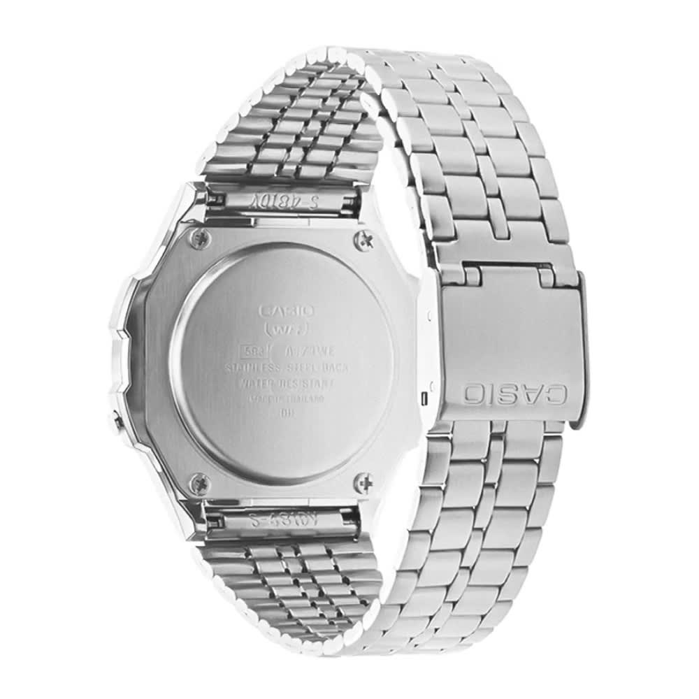 Reloj Casio Vintage A171WE-1ADF Digital Acero Plateado Unisex7