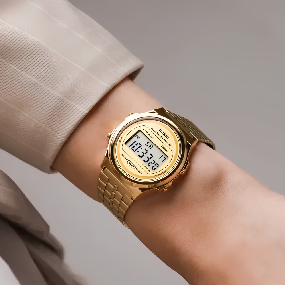 Reloj Casio Vintage A171WEG-9ADF Digital Acero Dorado Unisex2