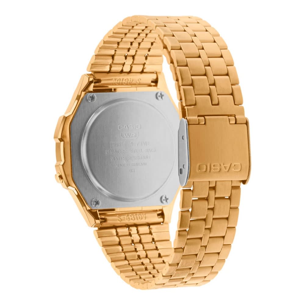 Reloj Casio Vintage A171WEG-9ADF Digital Acero Dorado Unisex5