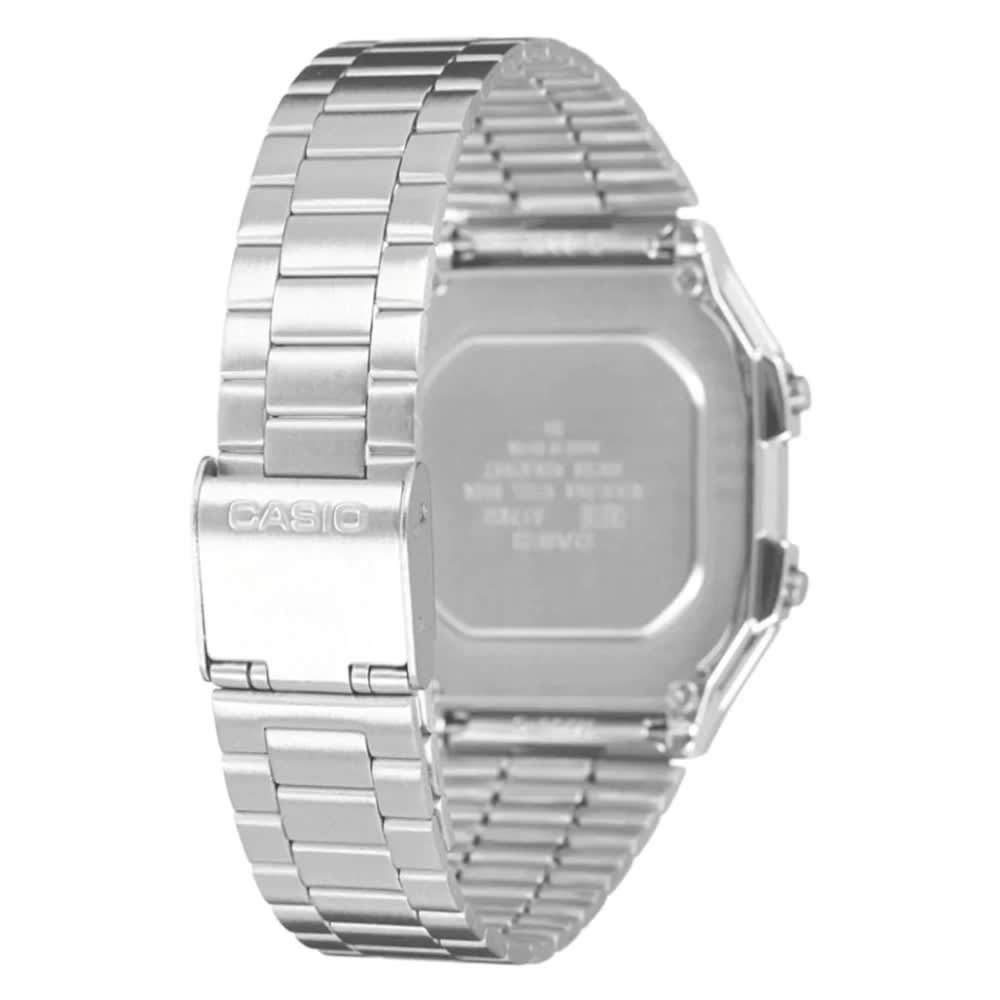 Reloj Casio Vintage A178WA-1ADF Digital Acero Plateado Unisex6
