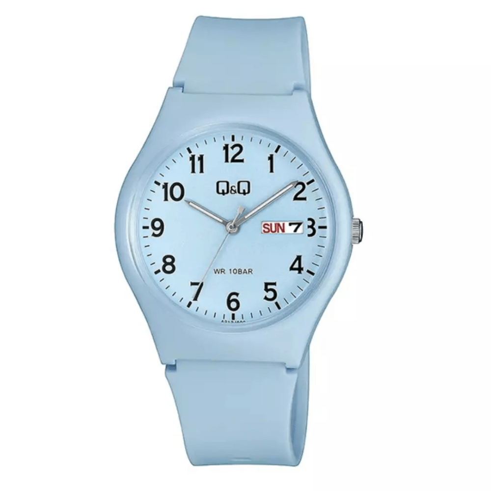 RELOJ Q&Q A212J006Y CELESTE1