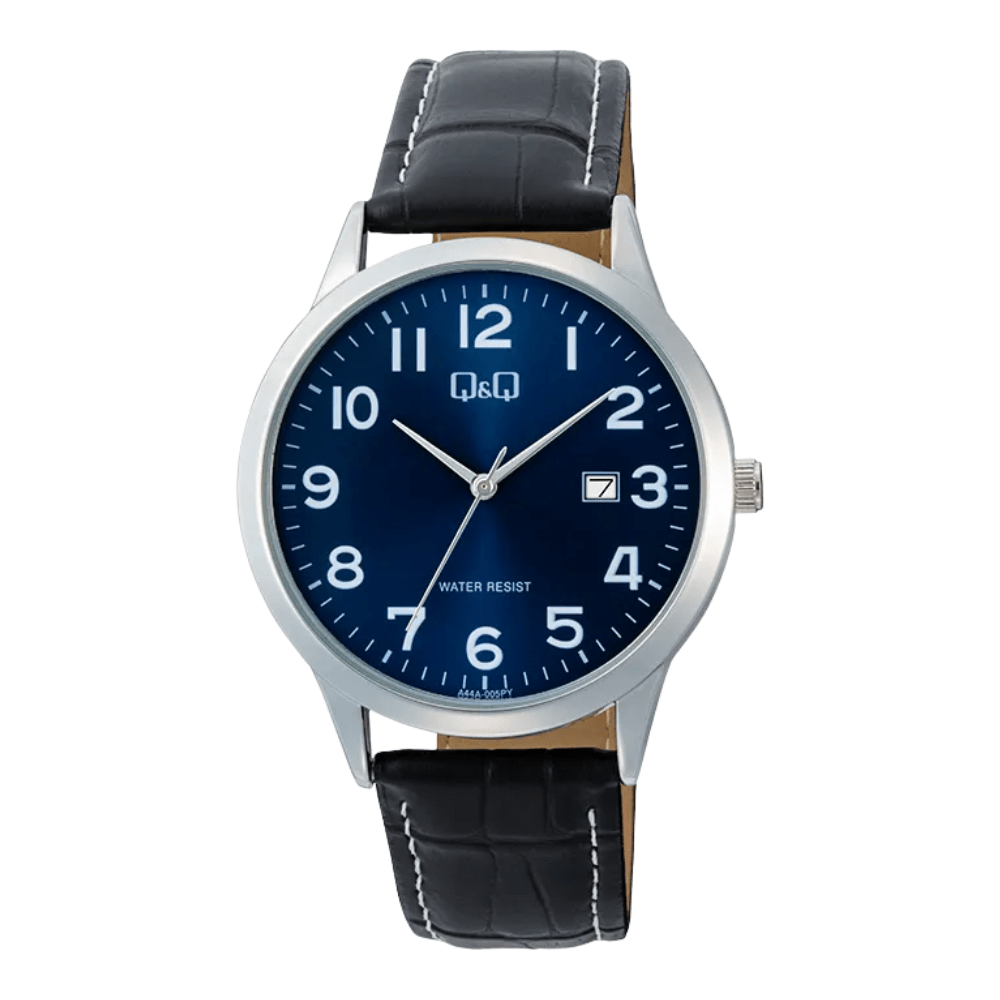 RELOJ Q&Q A44A-005PY PLATEADO1