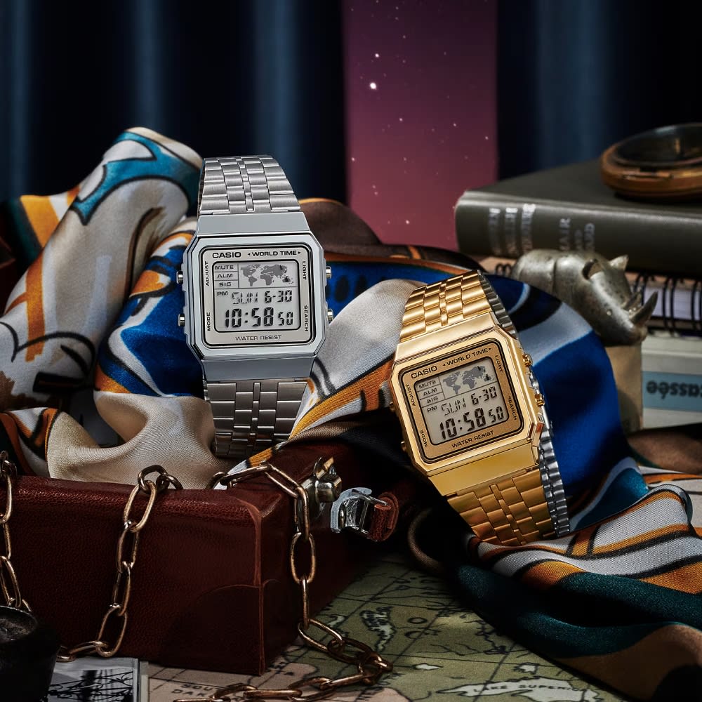 Reloj Casio Vintage A500WGA-9DF Digital Acero Dorado Unisex6