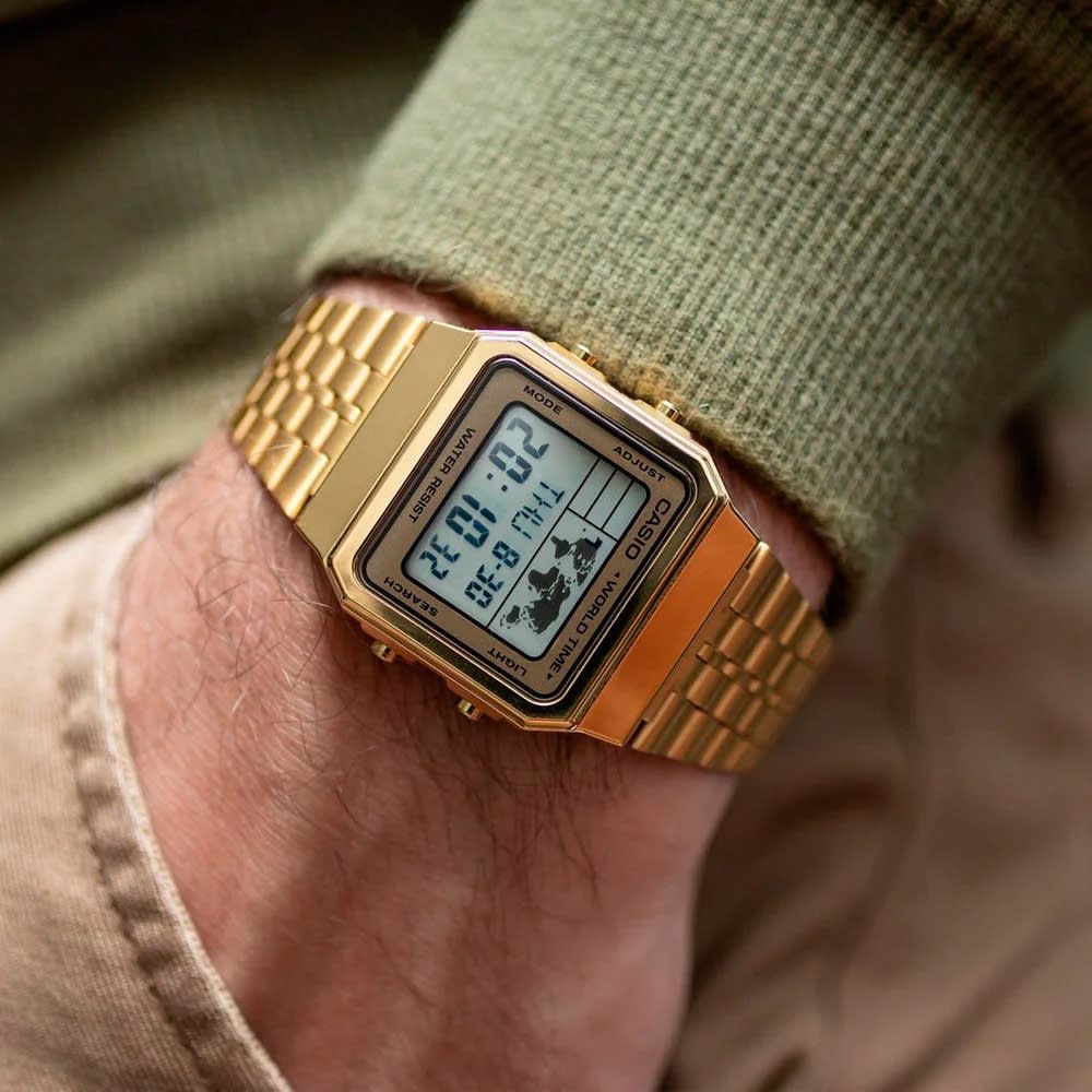 Reloj Casio Vintage A500WGA-9DF Digital Acero Dorado Unisex2