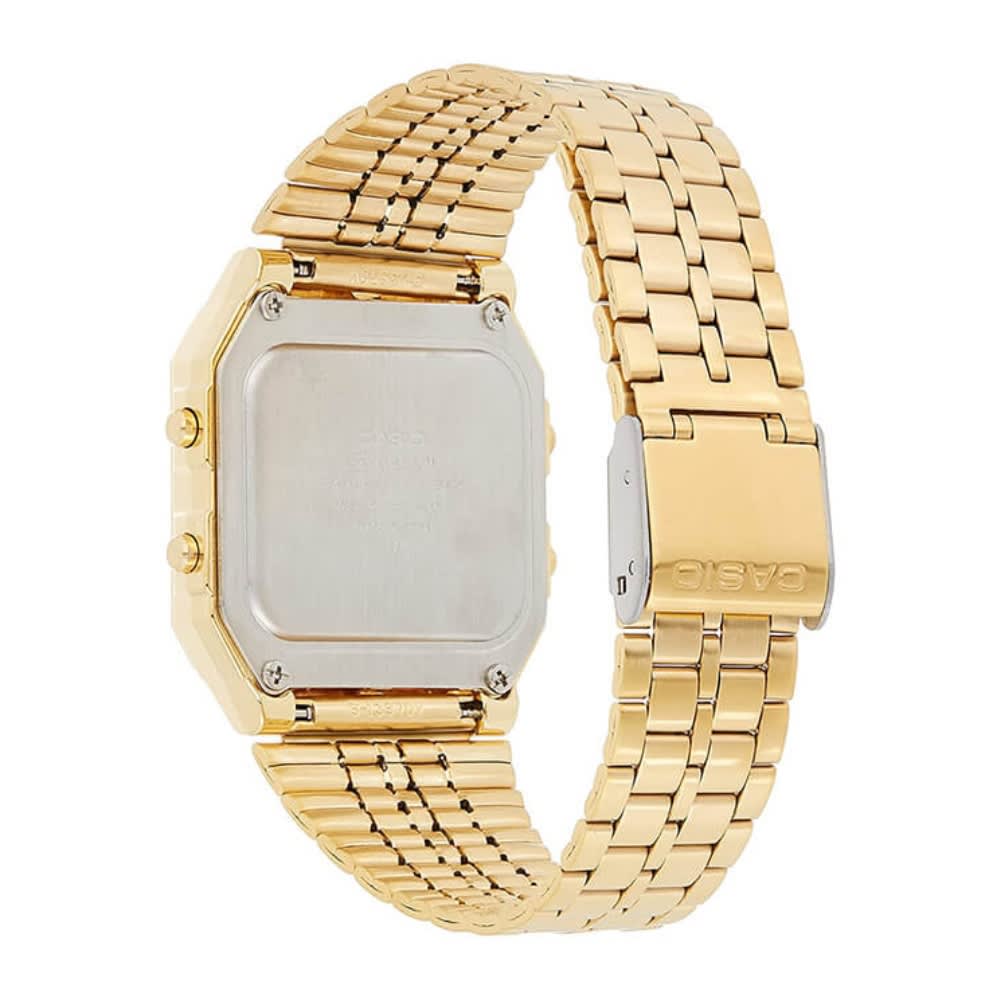 Reloj Casio Vintage A500WGA-9DF Digital Acero Dorado Unisex7