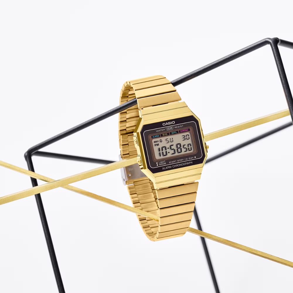 Reloj Casio Vintage A700WG-9ADF Digital Acero Dorado Unisex5