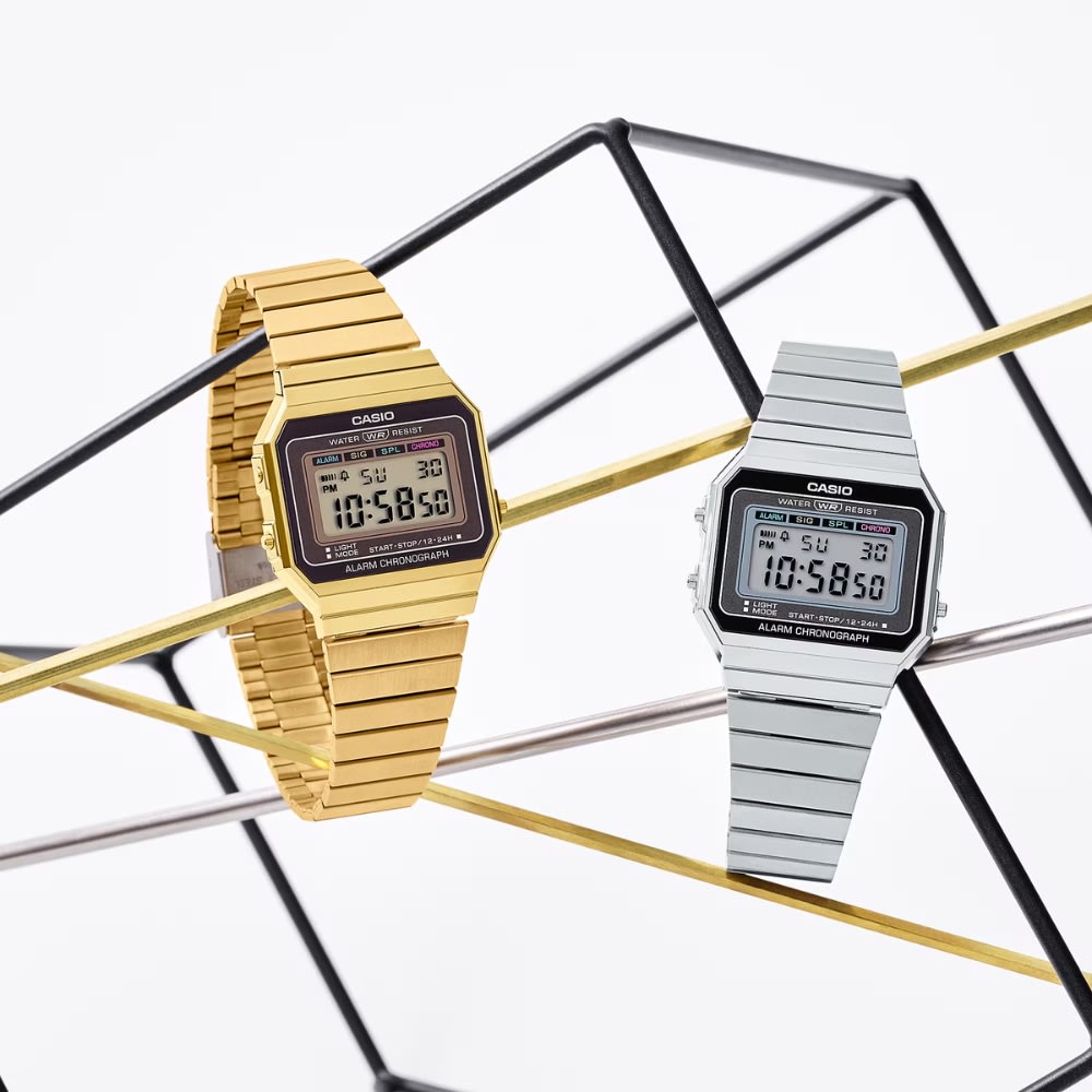 Reloj Casio Vintage A700WG-9ADF Digital Acero Dorado Unisex6