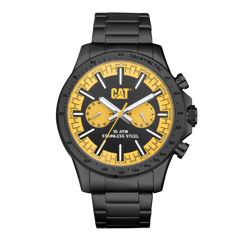 Reloj Cat Boston Multi AD.169.16.131 Análogo Negro Acero Hombre5