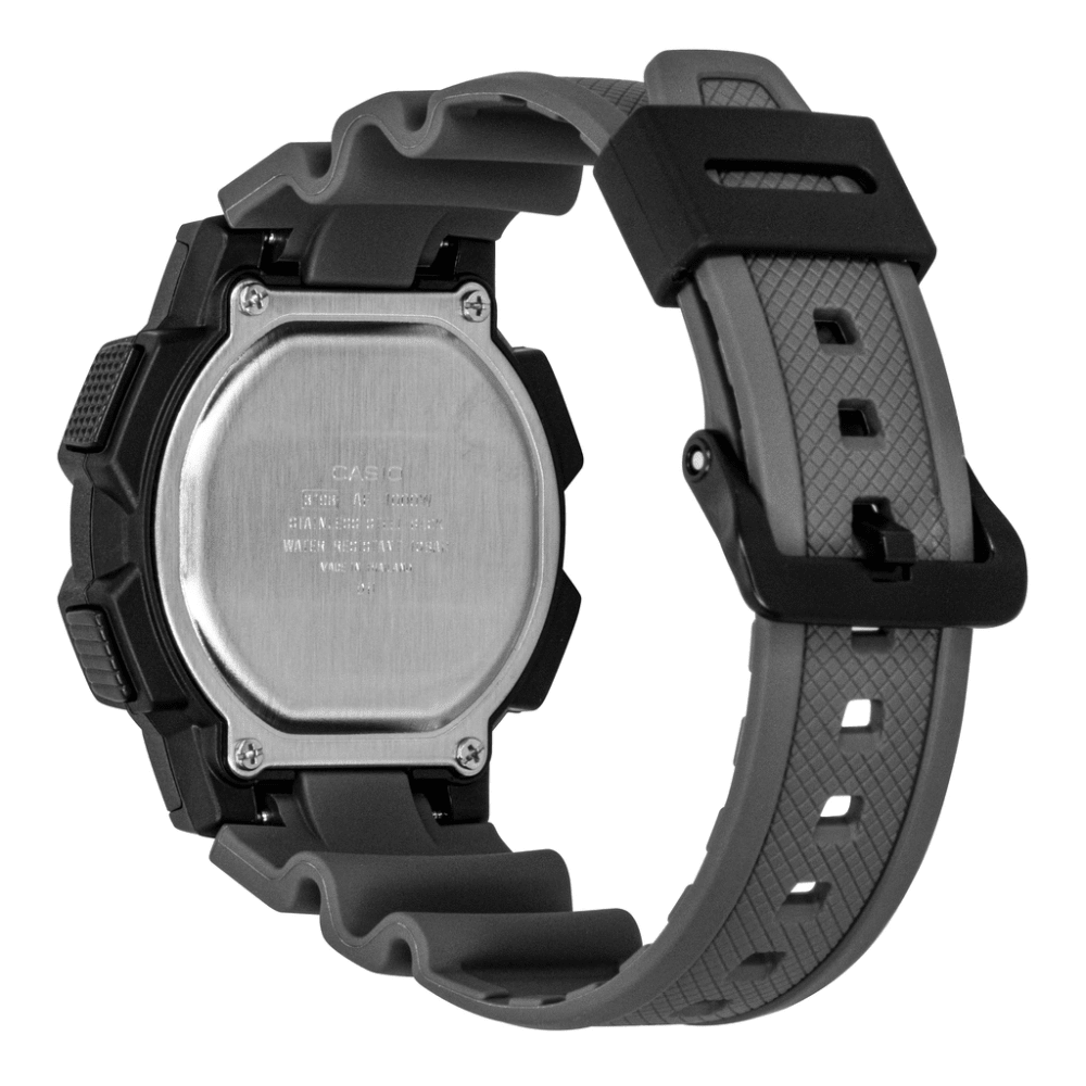 RELOJ CASIO AE-1000W-8AV  WORLD TIME NEGRO/GRIS4