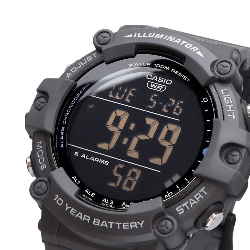 Reloj Casio Illuminator AE-1500WH-8BVDF Resina Digital Negro Hombre4