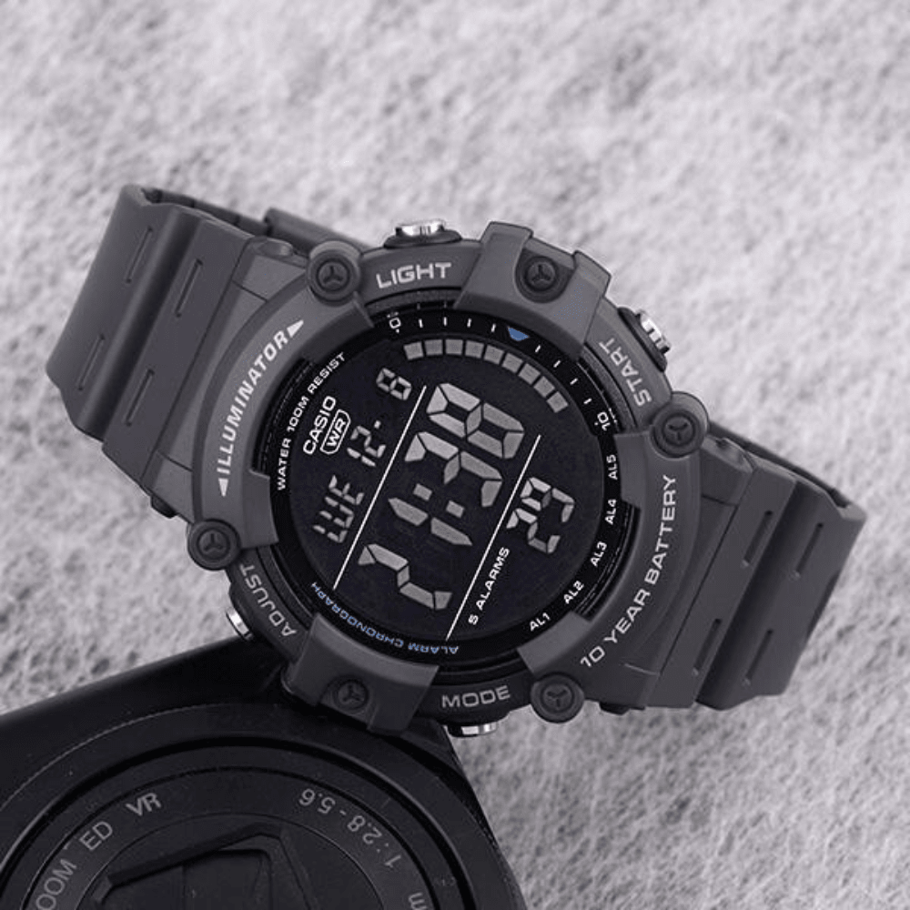 Reloj Casio Illuminator AE-1500WH-8BVDF Resina Digital Negro Hombre5