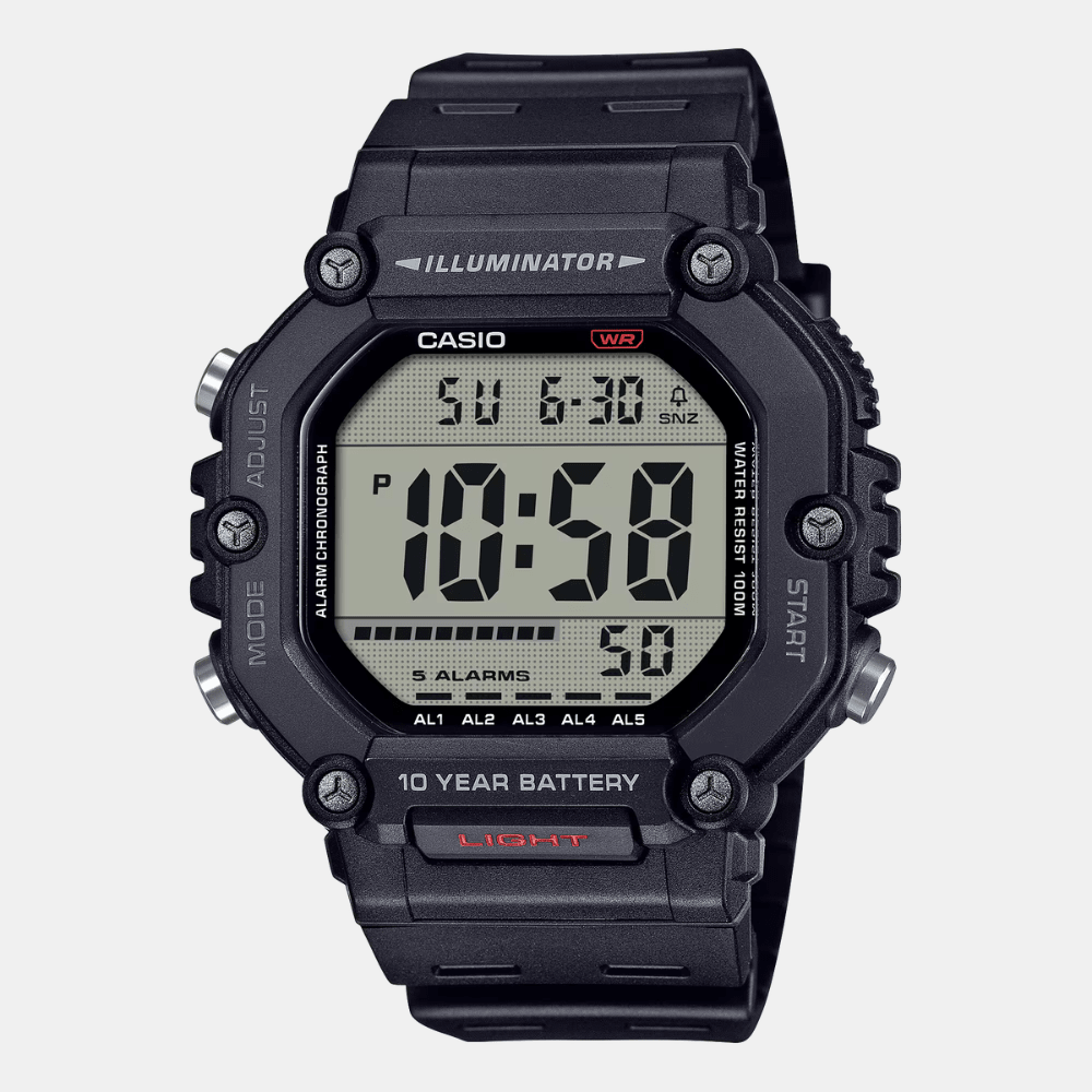 Reloj Casio Deportivo AE-1600H-1AVDF Táctico Digital Negro Hombre1