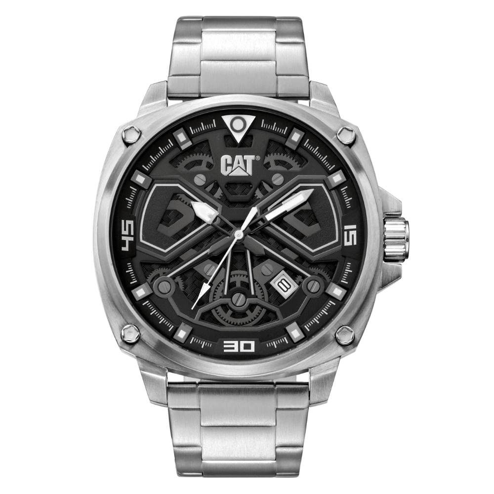 RELOJ CAT AJ.141.11.121 TOKYO PLATEADO1