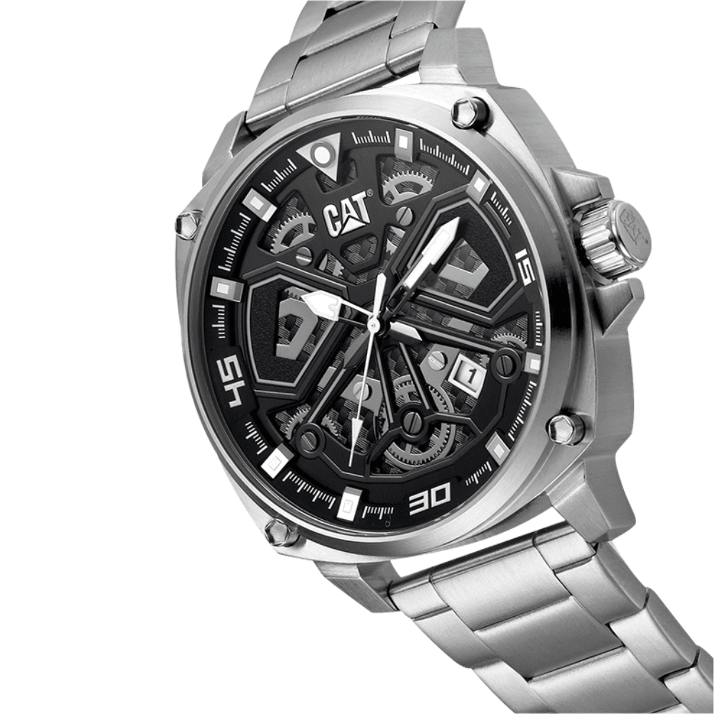 RELOJ CAT AJ.141.11.121 TOKYO PLATEADO2