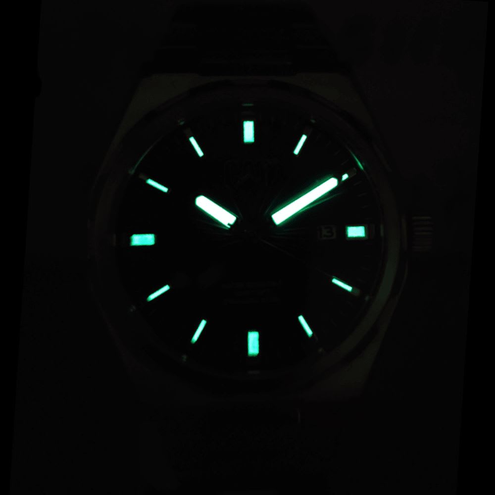 Reloj Cat California AL.141.11.621 Análogo Plateado Dial Azul Acero Hombre4