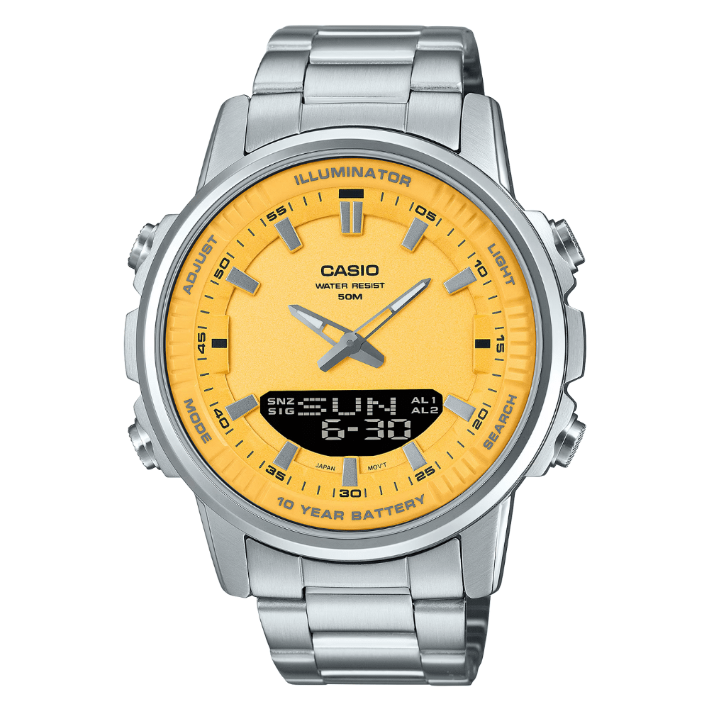 RELOJ CASIO AMW-880D-9AVDF QUARTZ PLATEADO1