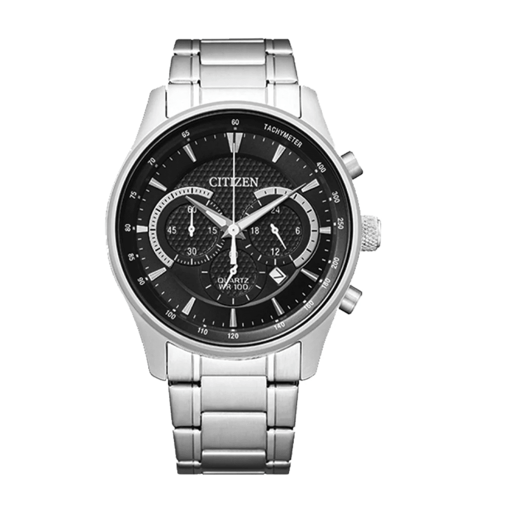 RELOJ CITIZEN AN8191-59E QUARTZ PLATEADO/NEGRO1