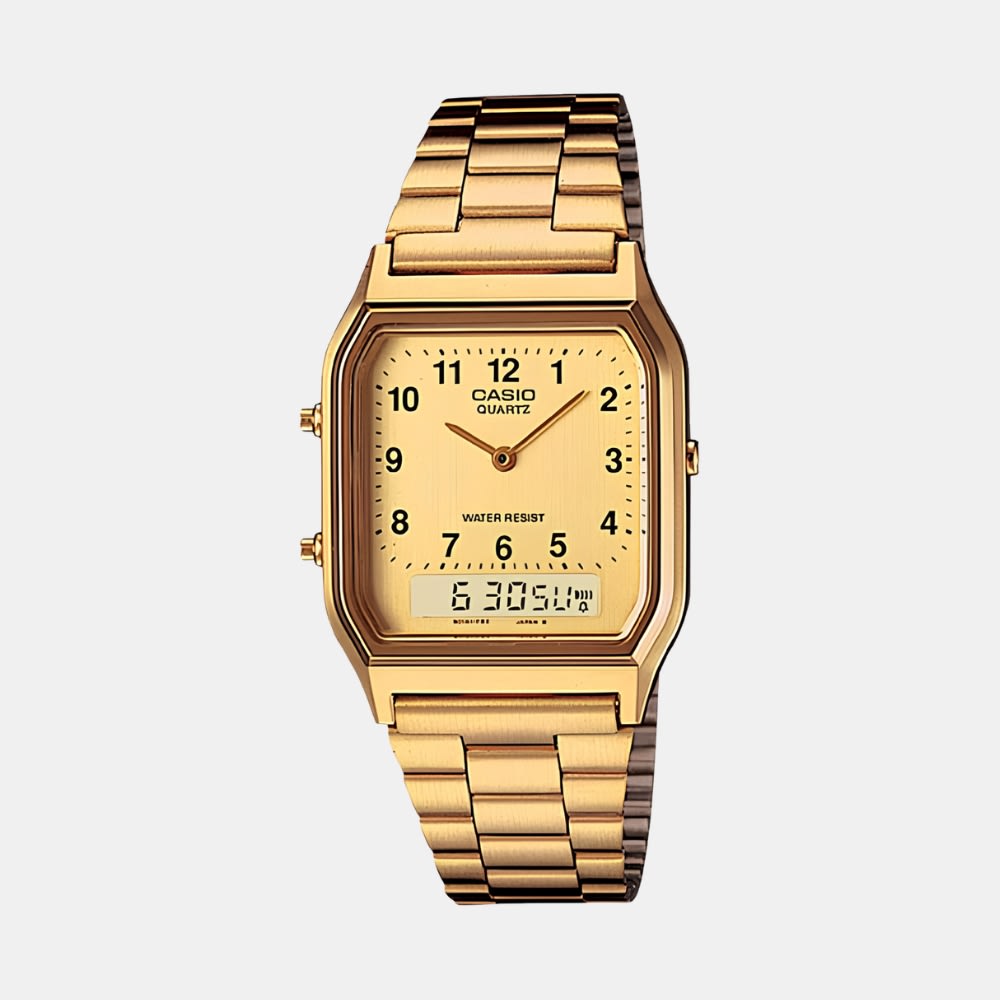 Reloj Casio Vintage AQ-230GA-9BMQ Análogo-Digital Acero Dorado Unisex1