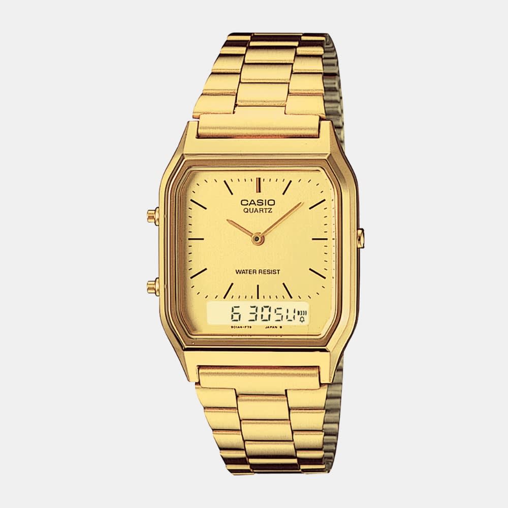Reloj Casio Vintage AQ-230GA-9DMQ Análogo-Digital Acero Dorado Unisex1