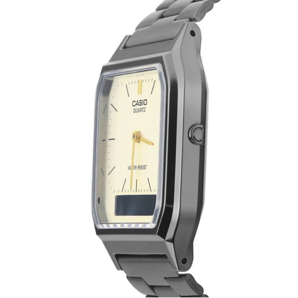 Reloj Casio Vintage AQ-230GG-9ADF Análogo-Digital Acero Plateado Unisex6
