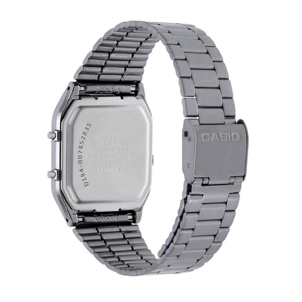 Reloj Casio Vintage AQ-230GG-9ADF Análogo-Digital Acero Plateado Unisex7