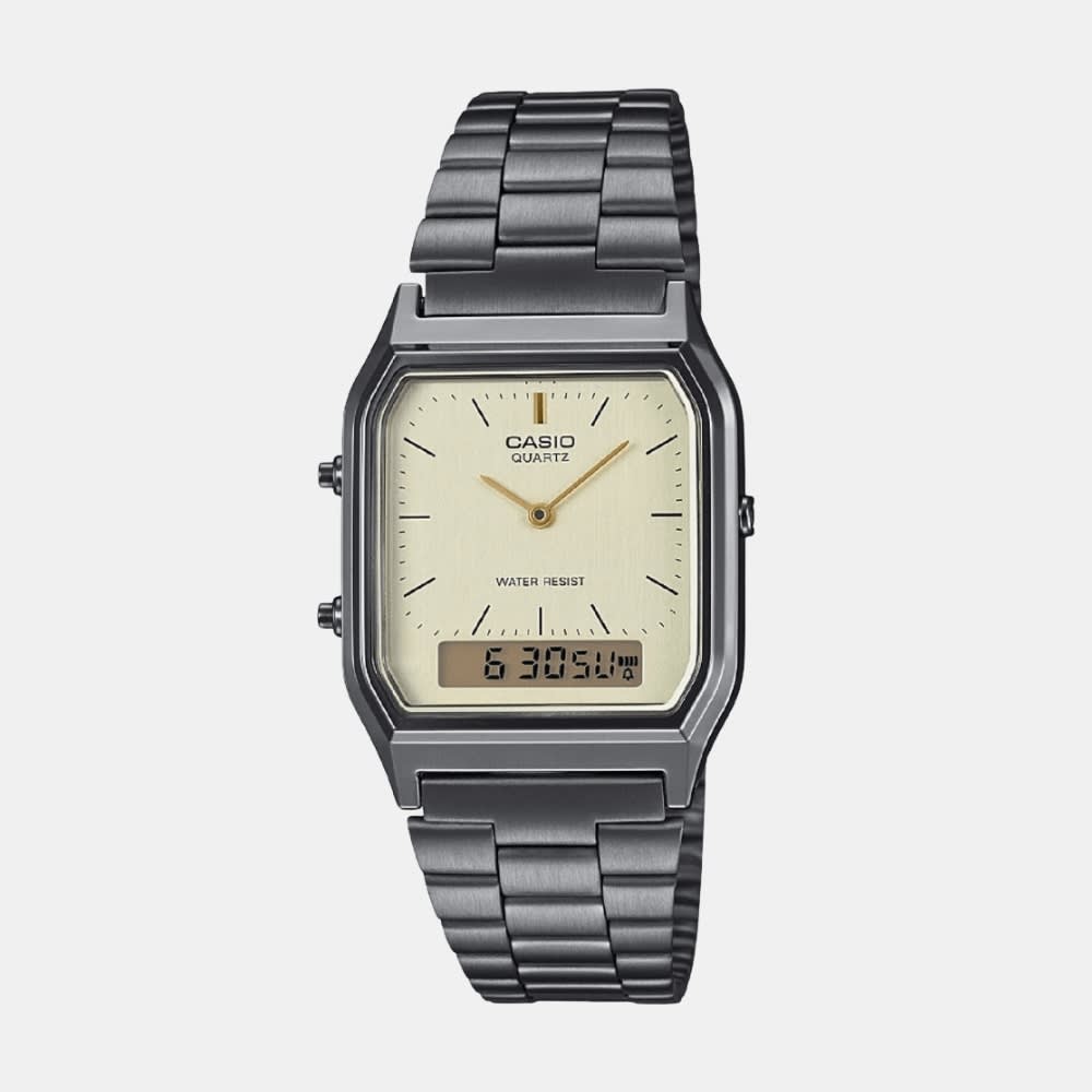 Reloj Casio Vintage AQ-230GG-9ADF Análogo-Digital Acero Plateado Unisex1