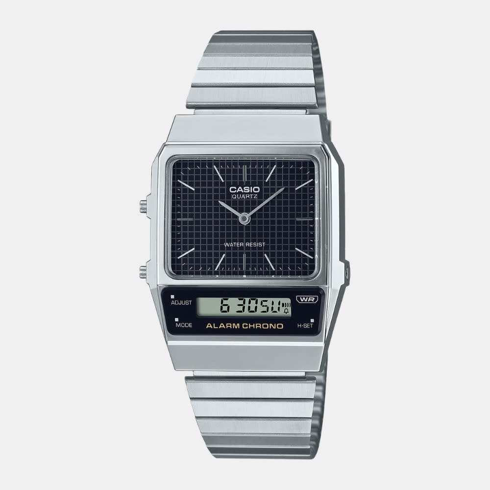 Reloj Casio Vintage AQ-800E-1ADF Análogo-Digital Acero Plateado Unisex1