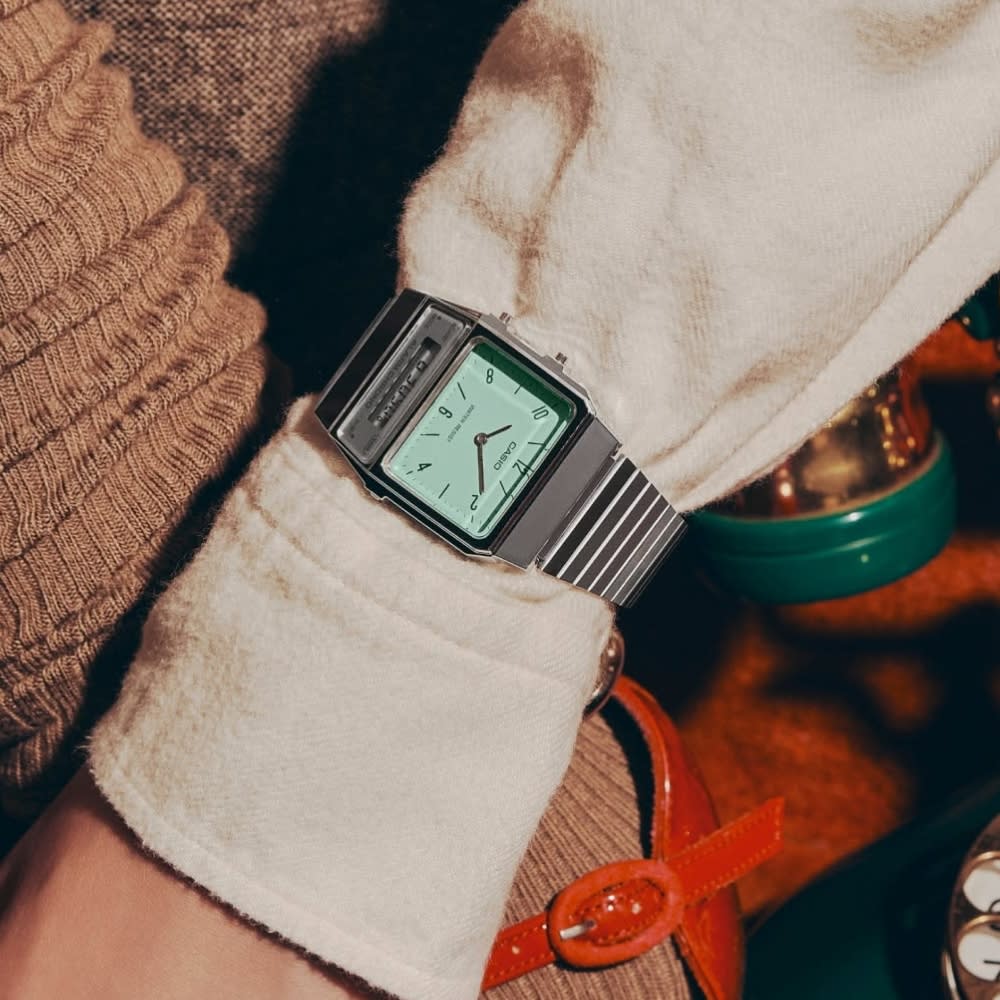 Reloj Casio Vintage AQ-800E-3ADF Análogo-Digital Acero Plateado Unisex2