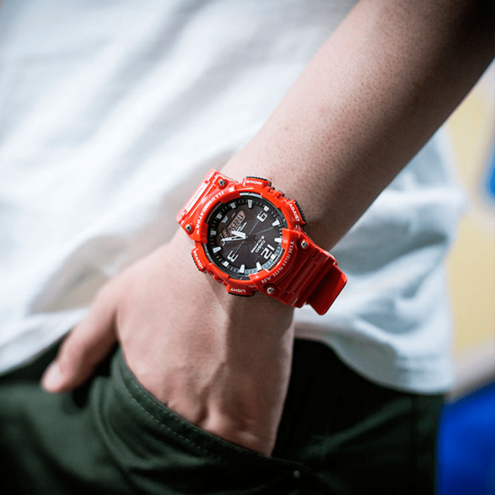 RELOJ CASIO AQ-S810WC-4AVDF TOUGH SOLAR ROJO3