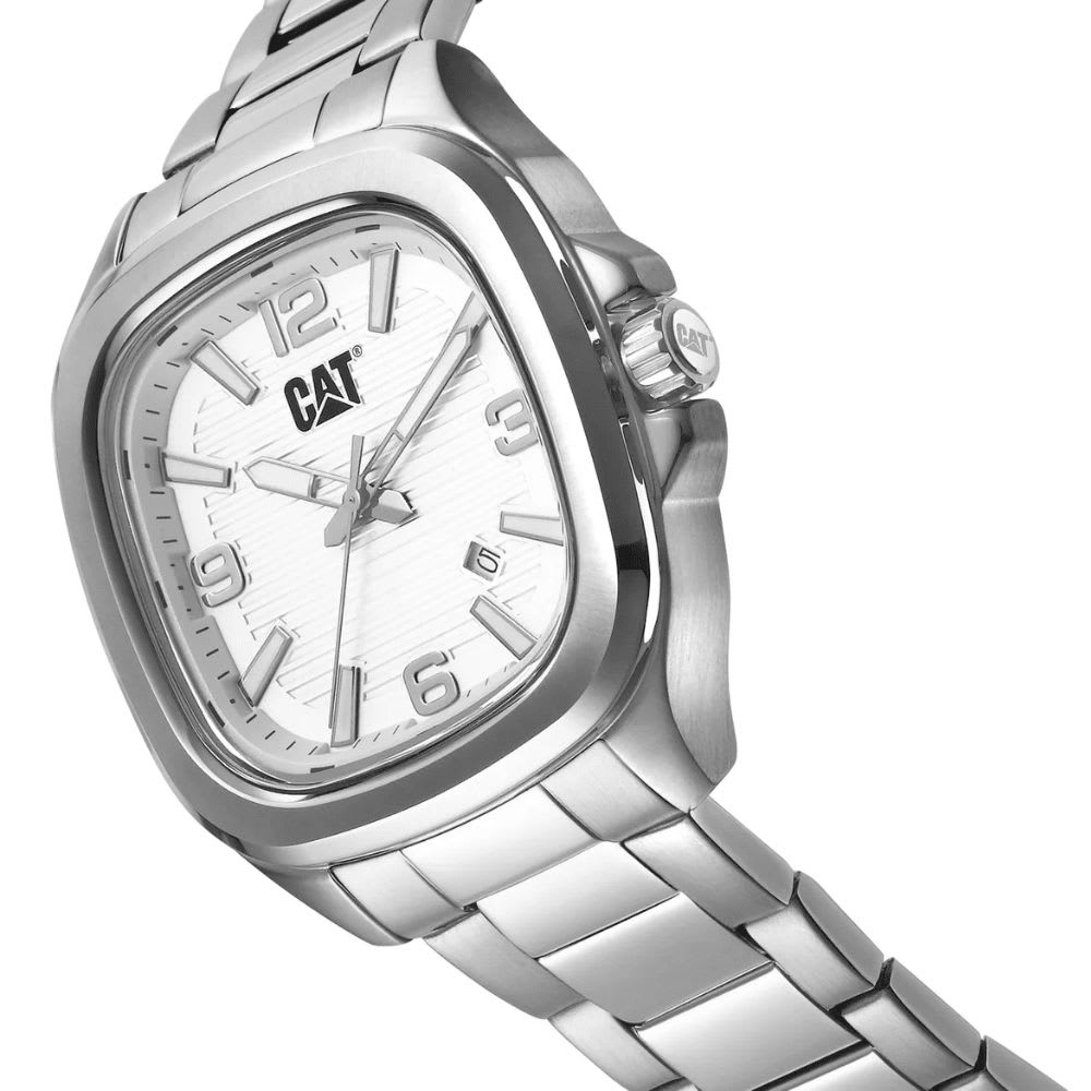 Reloj Cat Axis AV.141.11.232 Análogo Plateado Acero Hombre3