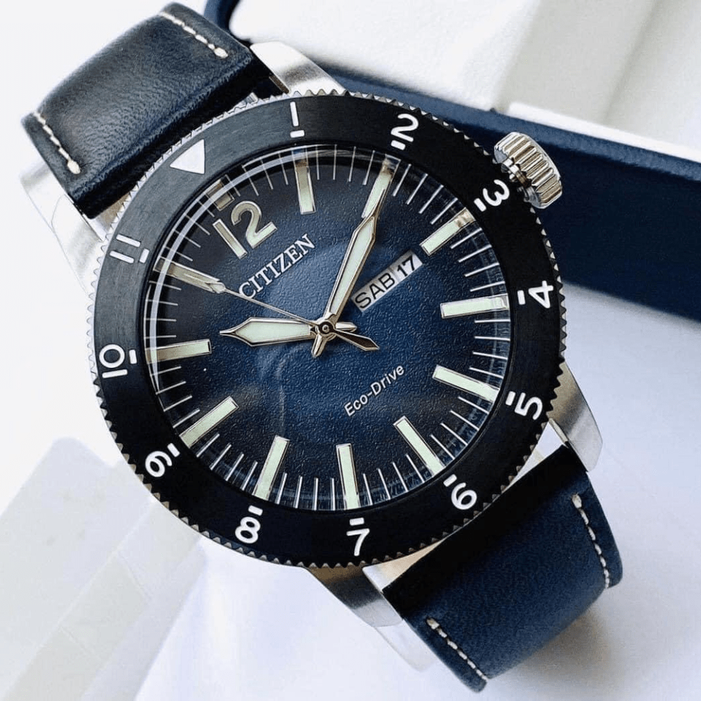 RELOJ CITIZEN AW0077-19L ECO-DRIVE PLATEADO/NEGRO2