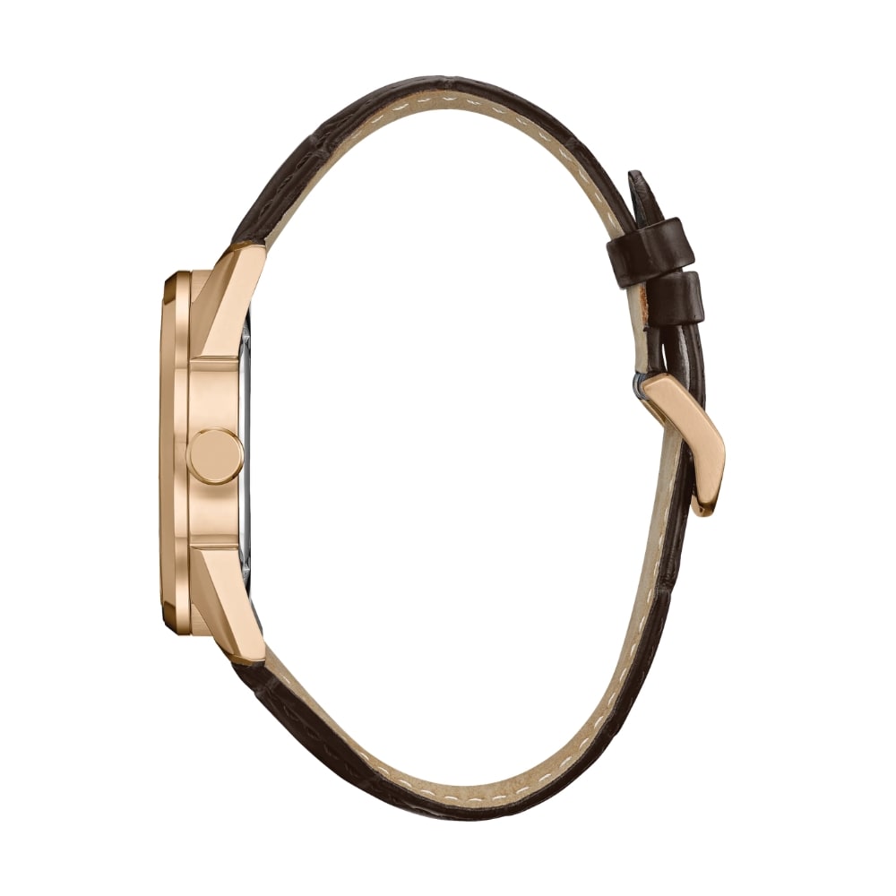 Reloj Citizen Eco-Drive AW0082-01A Oro Rosa Acero Cuero Hombre6