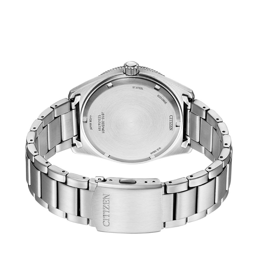 Reloj Citizen Eco-Drive AW1768-80X Plateado Dial Verde Acero Hombre4
