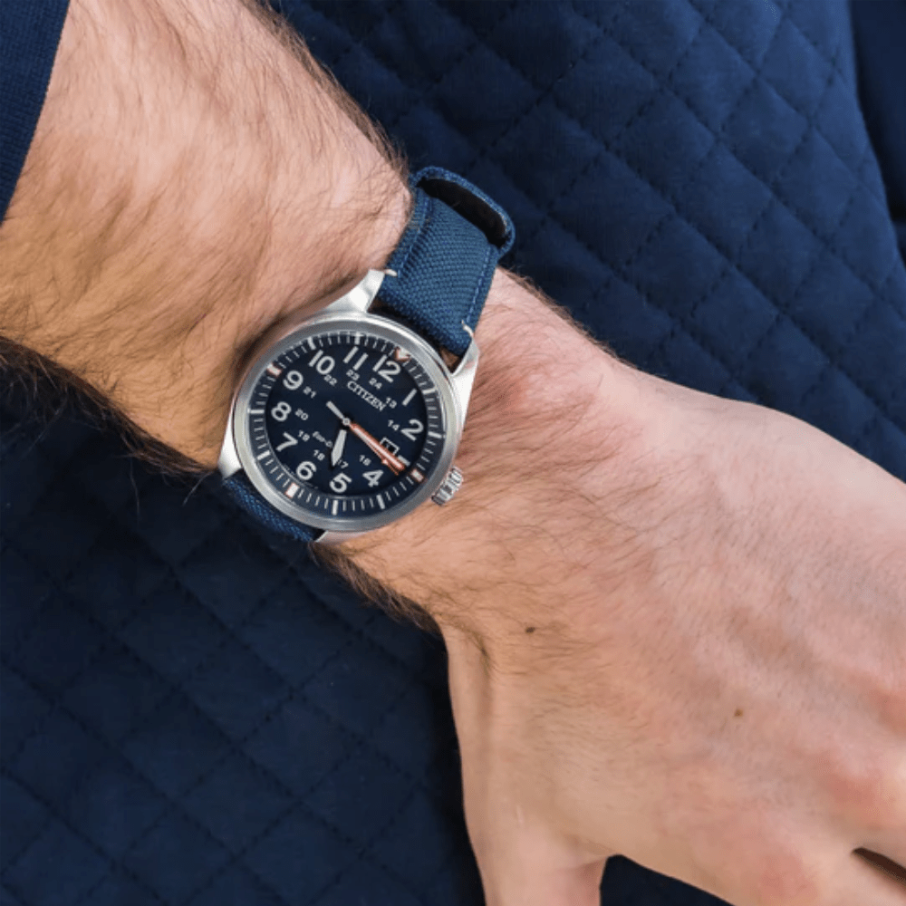 RELOJ CITIZEN AW5000-16L ECO-DRIVE AZUL/PLATEADO2