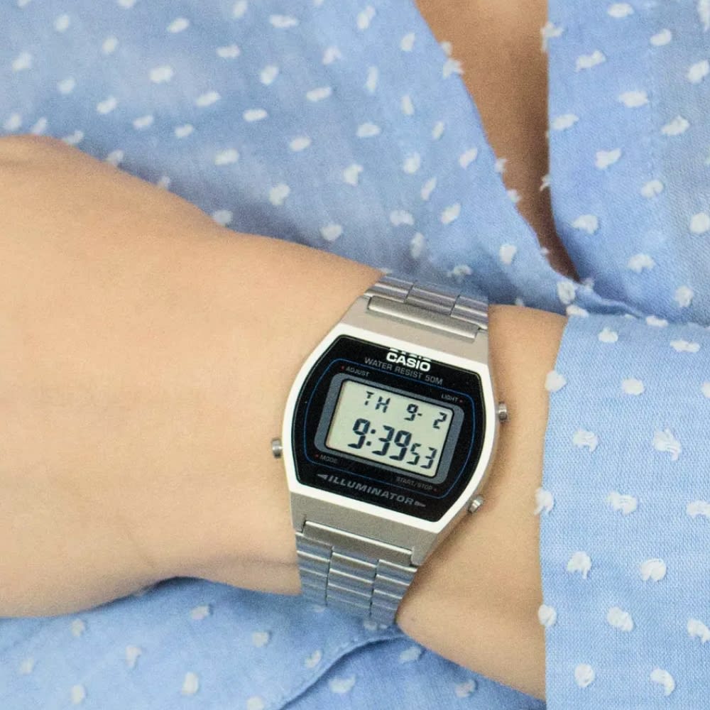 Reloj Casio Vintage B640WD-1AVDF Digital Acero Plateado Unisex3